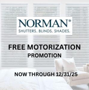 Norman Shutters Blinds Shades Promotion