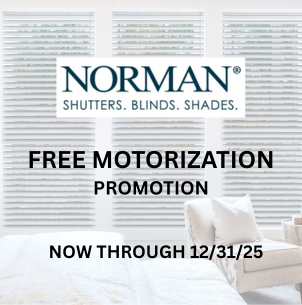 Norman Shutters Blinds Shades Promotion